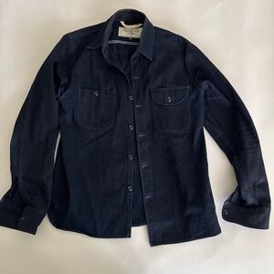 Rogue Territory Indigo Selvedge Canvas Work Shirt